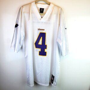REEBOK Minnesota Vikings Brett Favre 4 Football Jersey Size XL Team Apparel